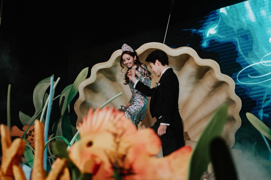 dam cuoi xa hoa cua gioi sieu giau Singapore anh 2