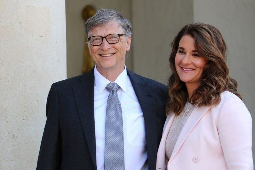 Melinda va Bill Gates thue lai luat su ly hon cua Jeff Bezos va vo cu hinh anh