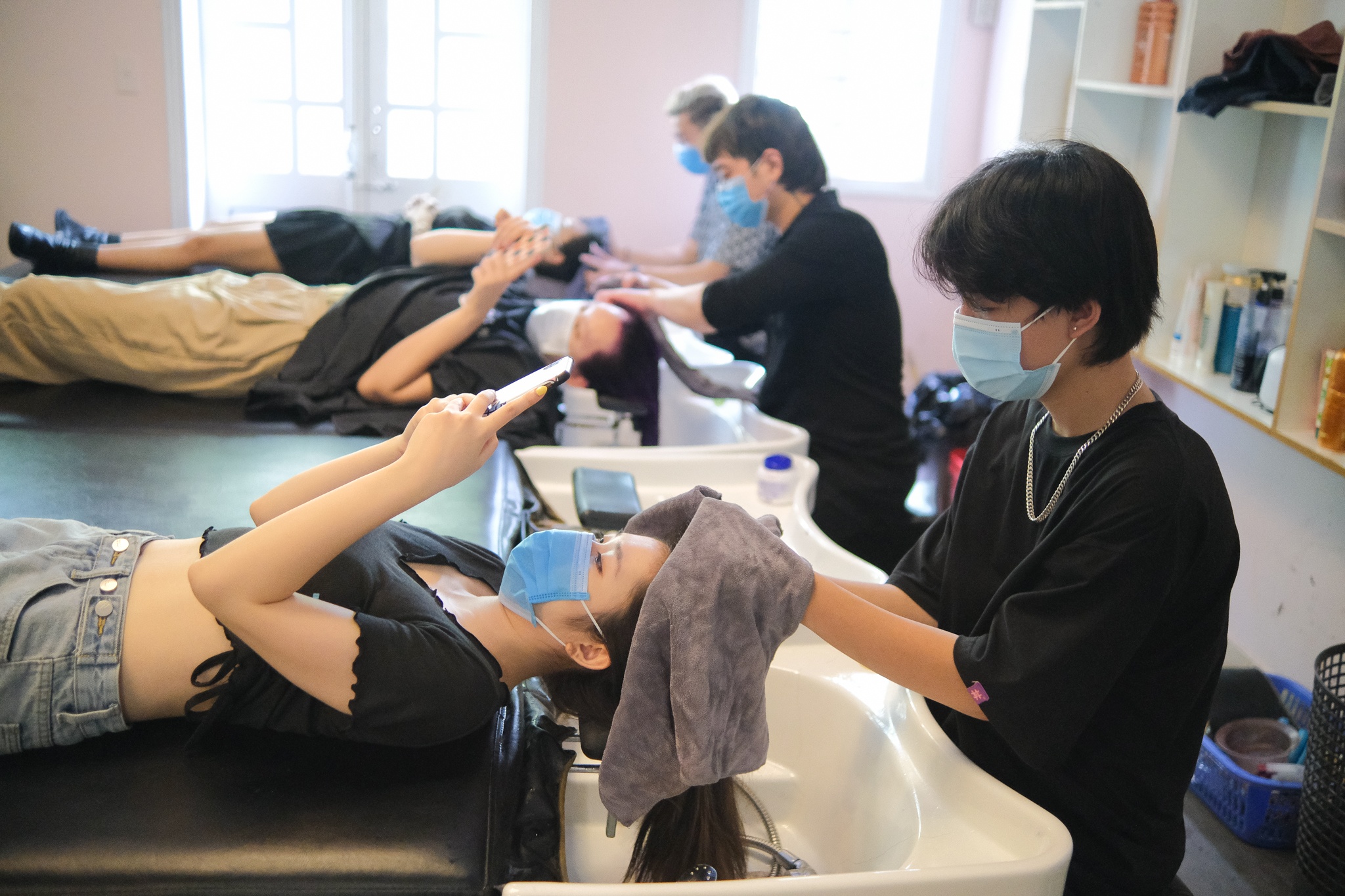 gioi tre Ha Noi lam nail ngay dau mo lai anh 5