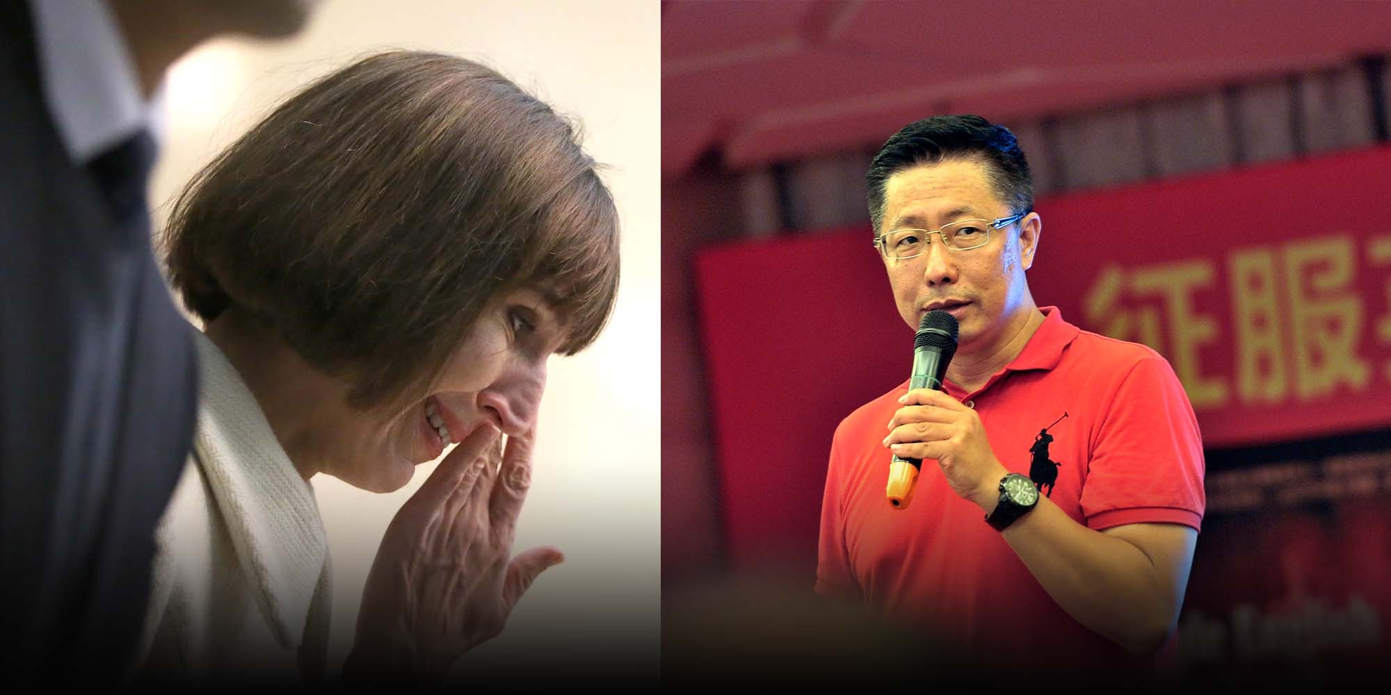 bieu tuong chong bao luc gia dinh Trung Quoc bi chong cu kien anh 1