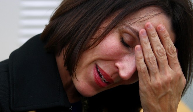 bieu tuong chong bao luc gia dinh Trung Quoc bi chong cu kien anh 3