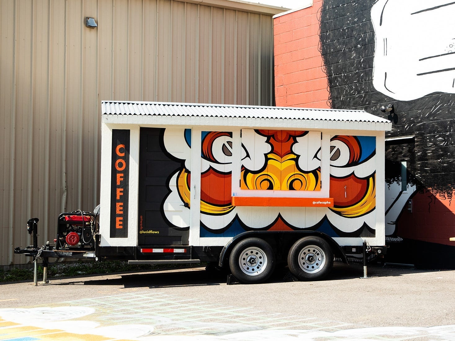 dien vien Broadway goc Viet ban ca phe o My anh 2