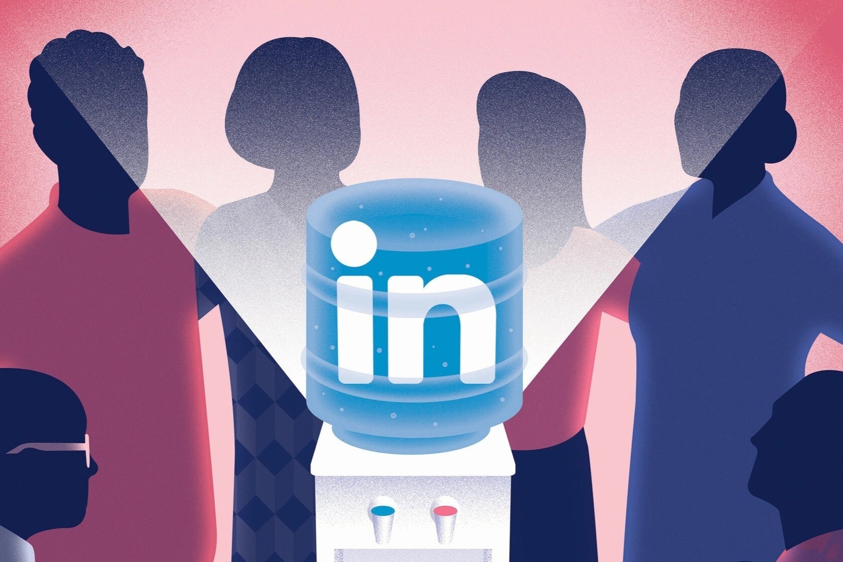 LinkedIn het chuyen nghiep khi dang ca ma chay, hieu hy hinh anh