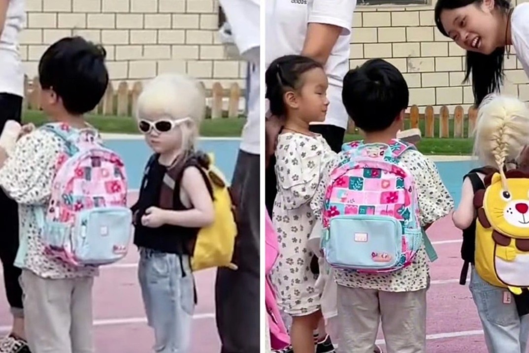 Co be bach tang khien hang trieu nguoi Trung Quoc xuc dong hinh anh