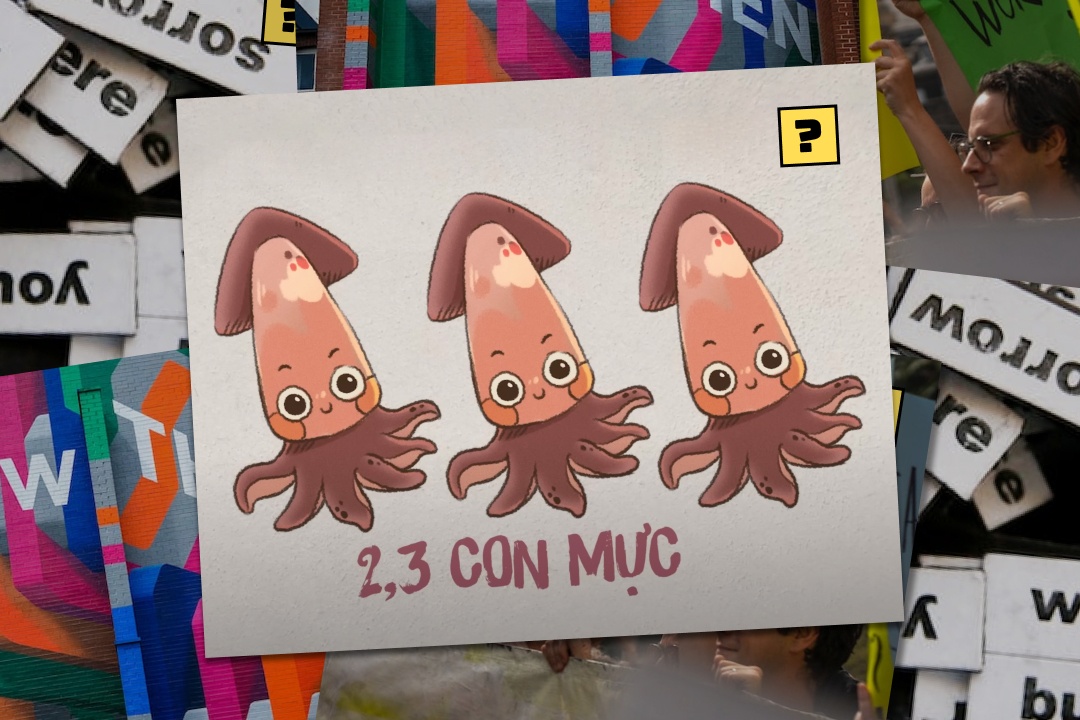 '2, 3 con muc' la gi hinh anh