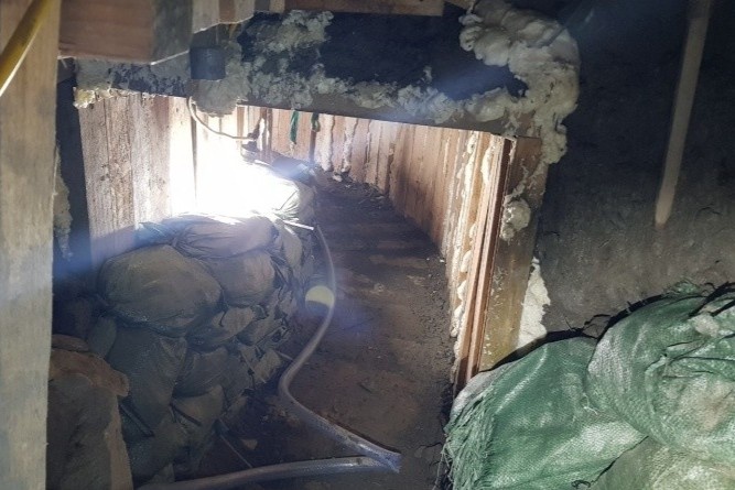 Bao tron khach san de dao ham an cap dau o Han Quoc hinh anh