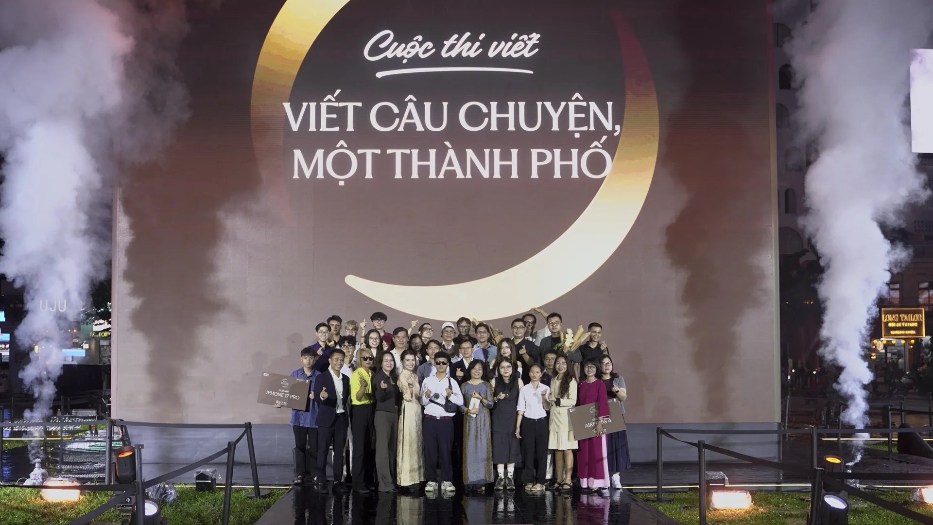 Đêm trao giải cuộc thi 'Viết câu chuyện, một Thành phố' nhiều cảm xúc
