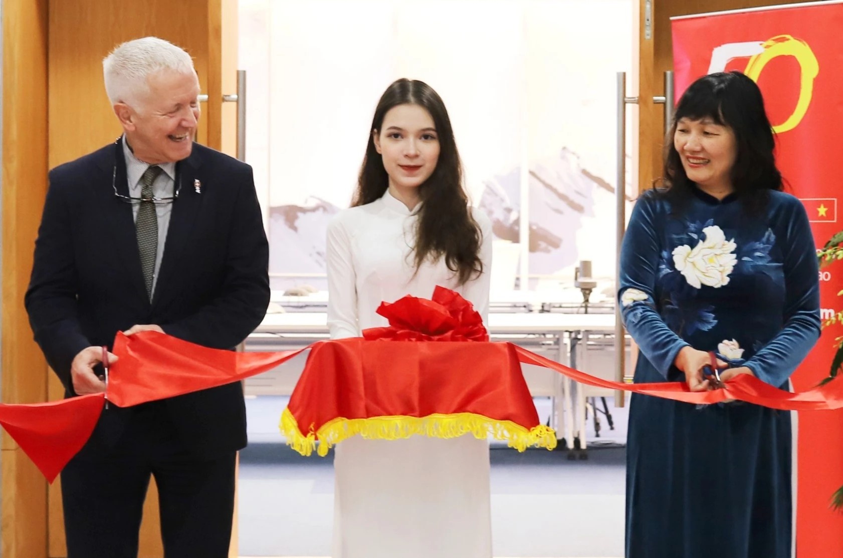 Viet Nam chia se voi Thuy Si kinh nghiem ung cu vao Hoi dong Bao an hinh anh