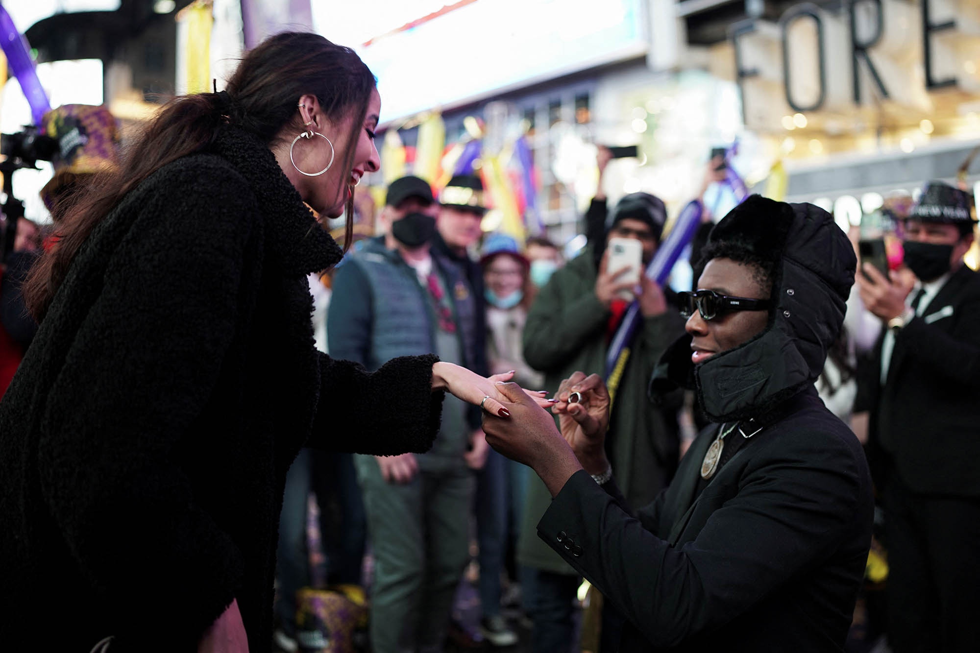 le tha qua cau pha le o New York anh 7