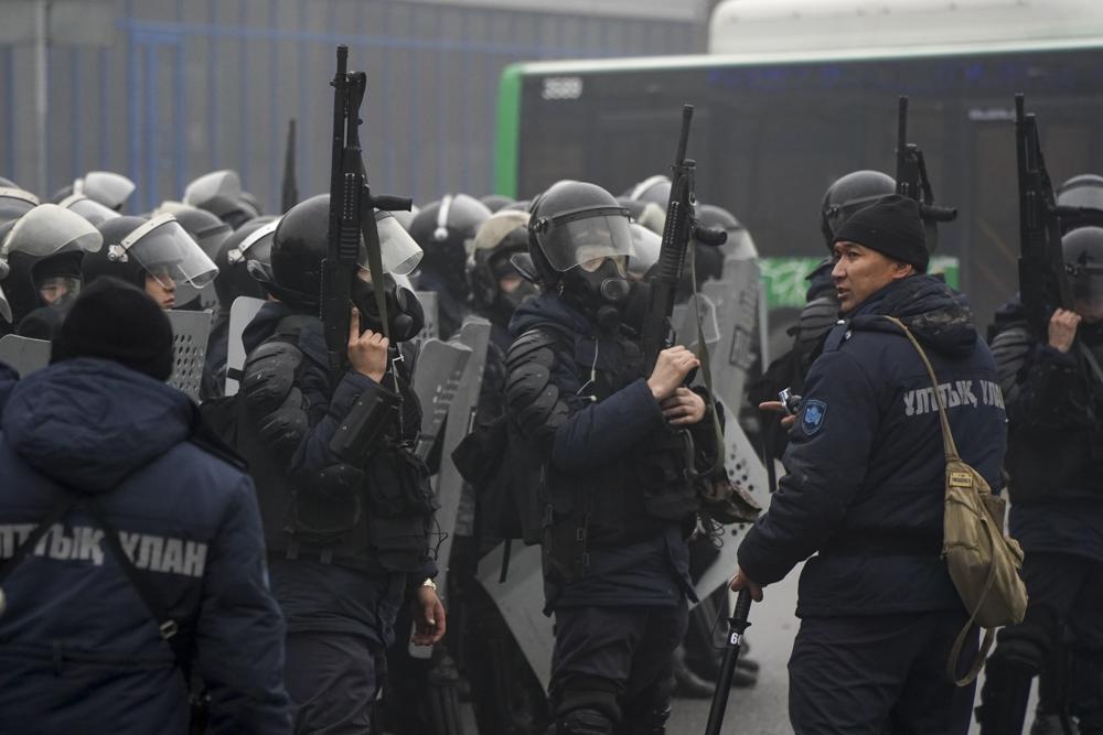 bieu tinh o Kazakhstan anh 4