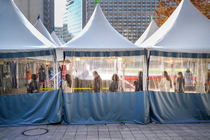 Omicron de doa 'tam guong' chong dich Han Quoc hinh anh