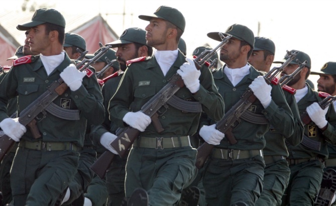 Thanh vien Ve binh Cach mang Iran bi am sat anh 1