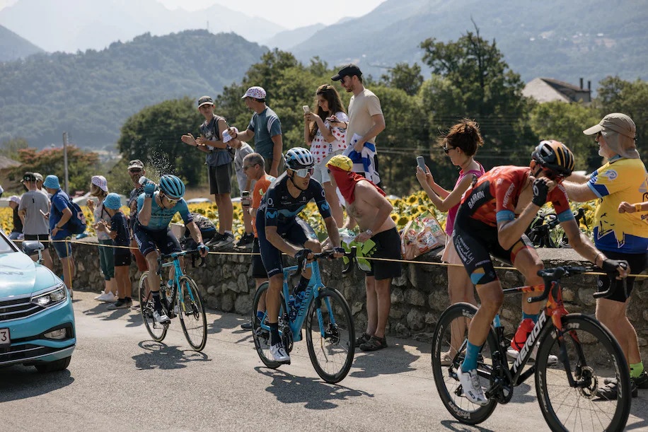 Tour de France lao dao vi song nhiet hinh anh