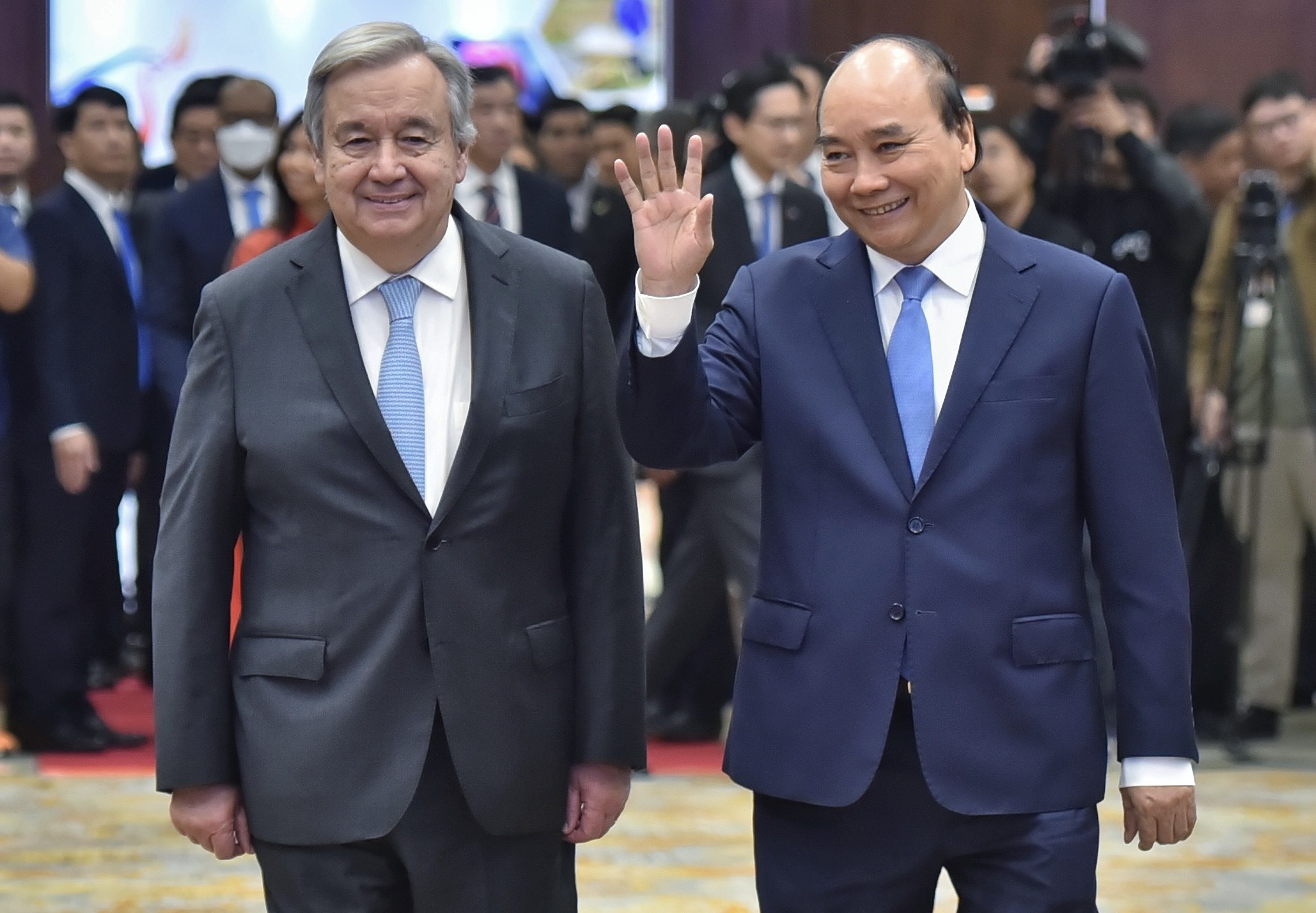 Tong thu ky Guterres: Lien Hop Quoc tu hao la doi tac cua Viet Nam hinh anh