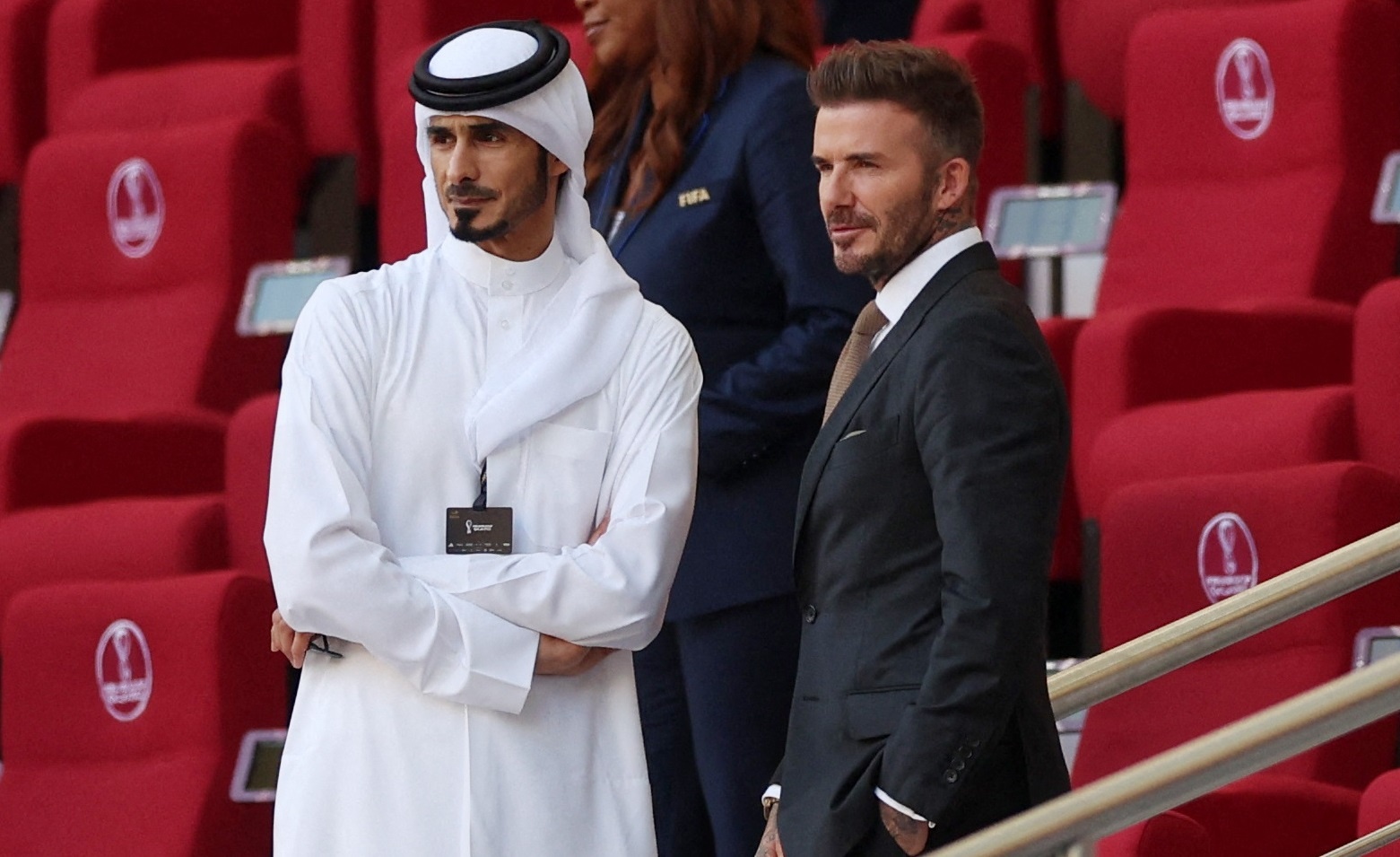 Beckham co hinh nhung mat tieng o Qatar hinh anh