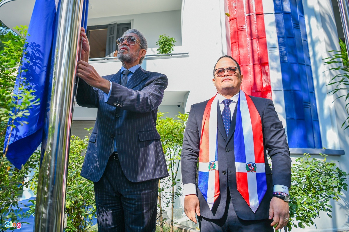 Chinh thuc mo cua Dai su quan Cong hoa Dominicana tai Ha Noi hinh anh