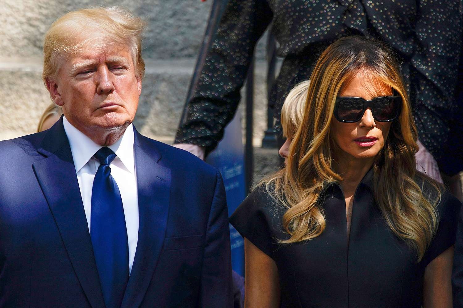 Cau hoi lon trong ngay ong Trump ra toa: Ba Melania o dau? hinh anh