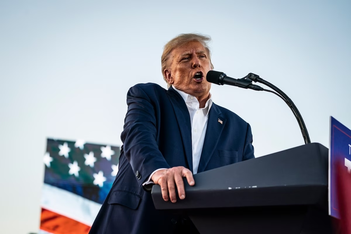 Tien ong Trump huy dong duoc giam manh trong quy I hinh anh