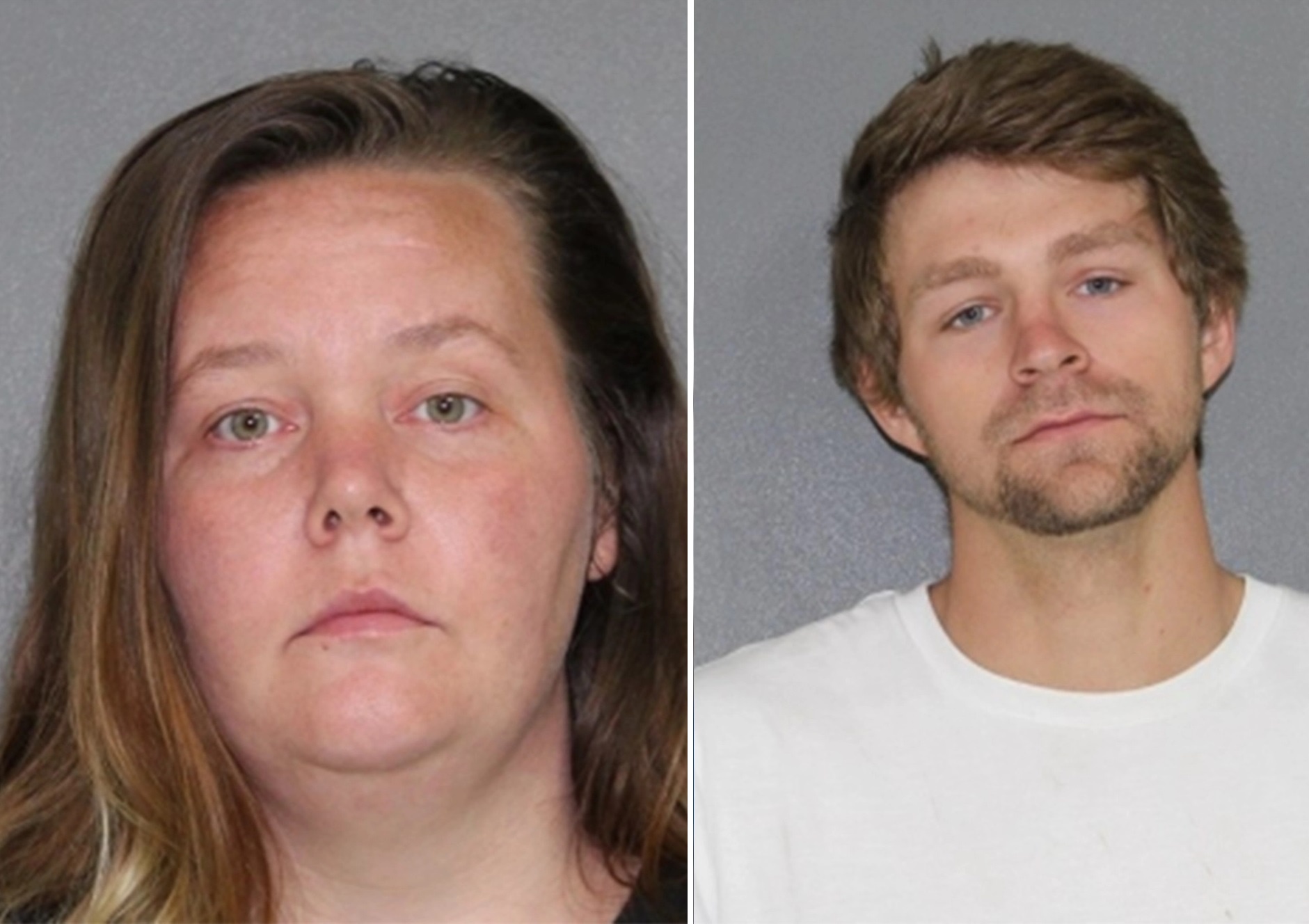 Cap doi My ep con xam hinh, sau do cat da de xoa hinh anh