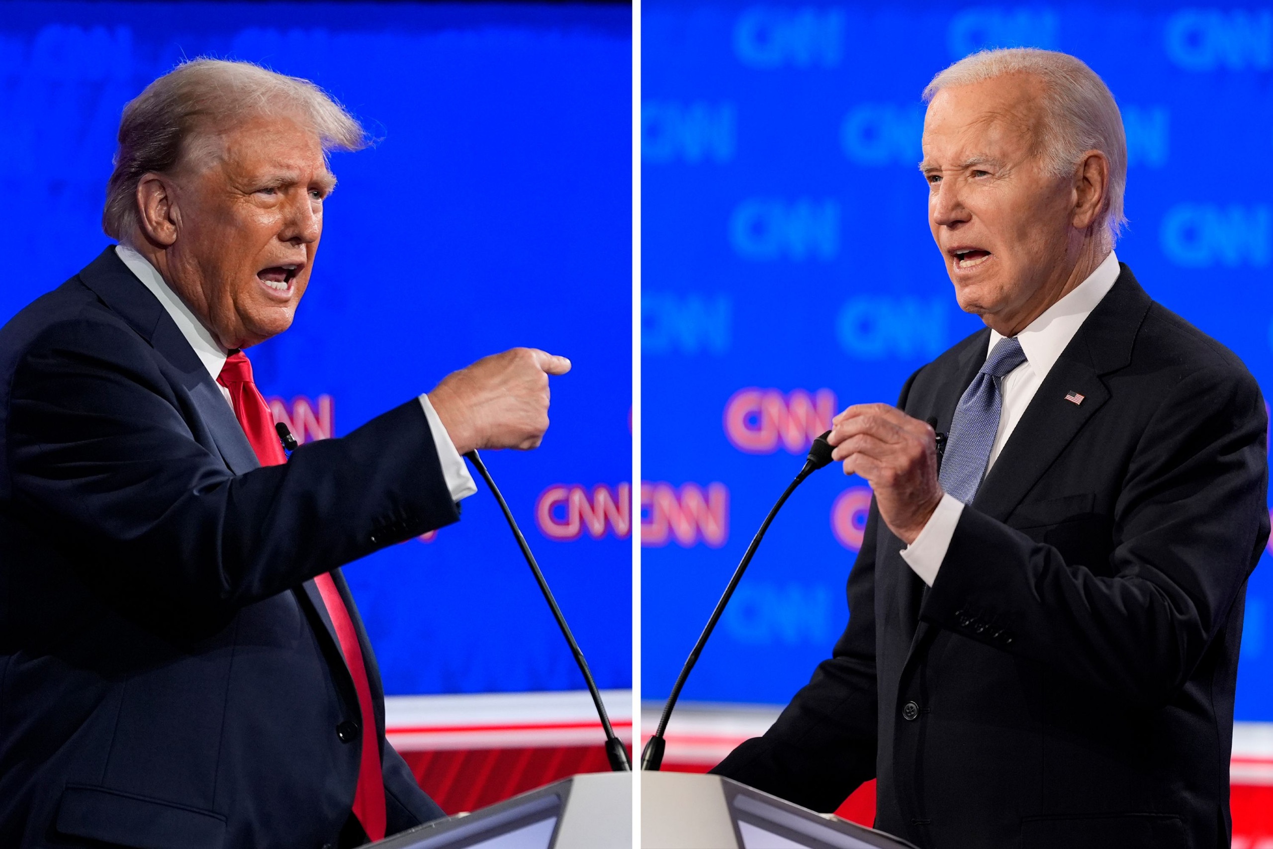 Ben dac thang, ben dau long sau man 'so gang' lich su Trump - Biden hinh anh