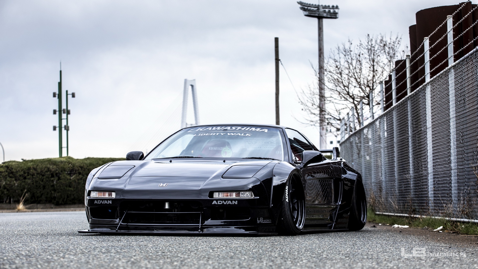 An tuong voi goi do Liberty Walk cua Honda NSX the he dau tien hinh anh
