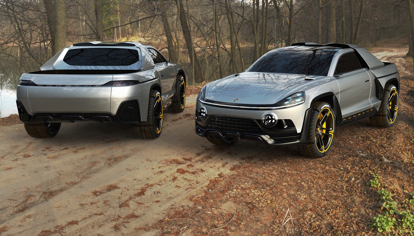 Ban tai dien cua Porsche se trong nhu the nao? anh 1