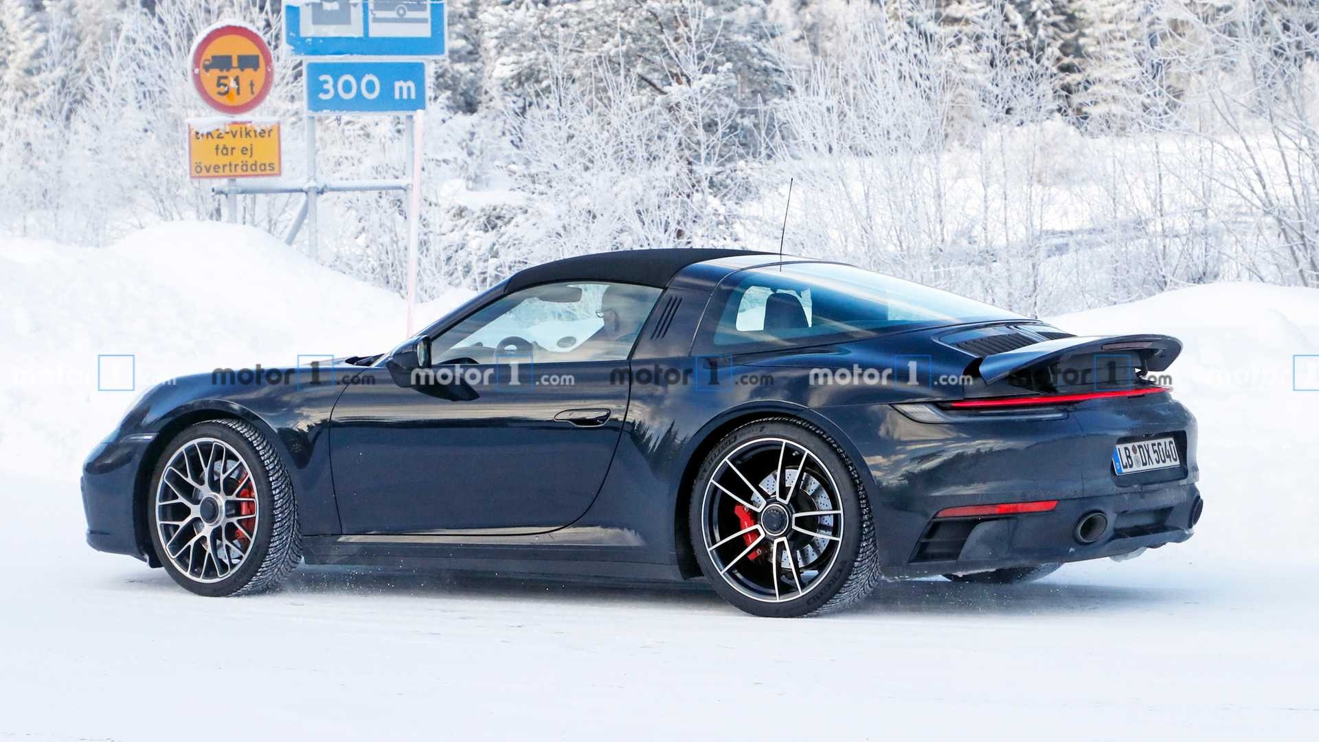 Porsche 911 Targa 2020 lo anh truoc thoi diem ra mat hinh anh