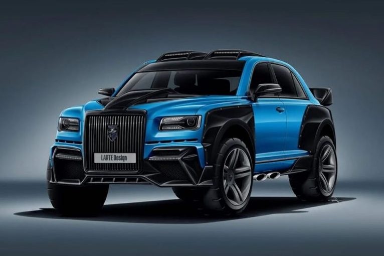 'Rolls-Royce Nga' lot xac thanh SUV chay rally hinh anh