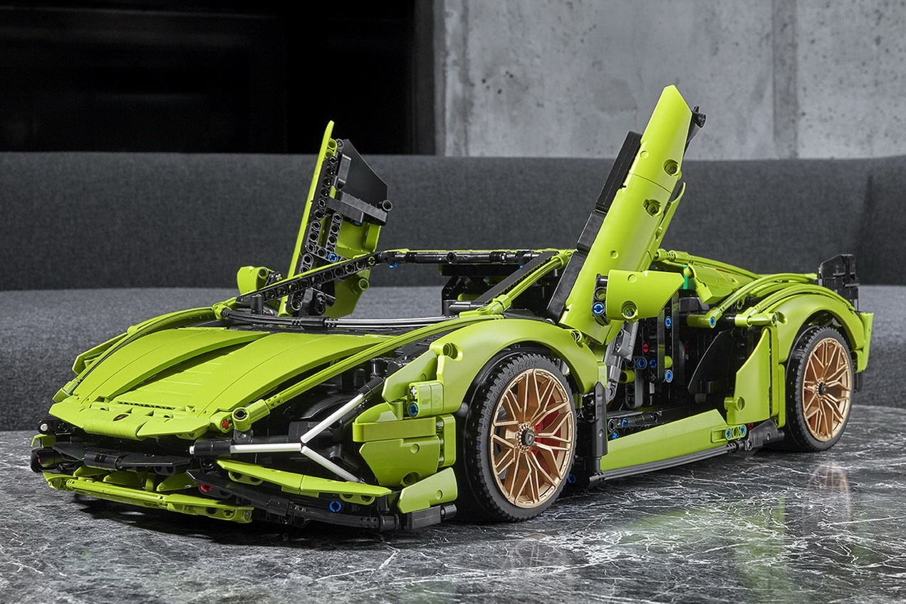 'Sieu bo' Lamborghini Sian FKP 37 phien ban Lego hinh anh