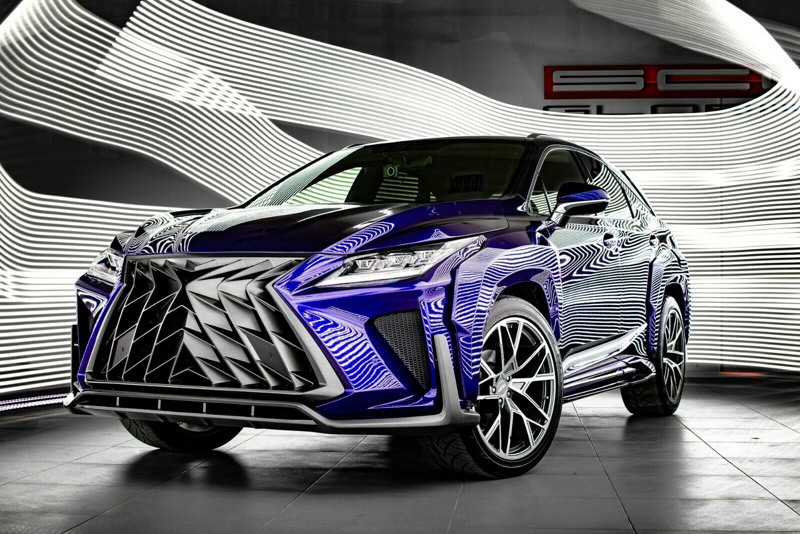 Goi do bodykit than rong danh cho Lexus NX va RX cua tho Nga anh 3