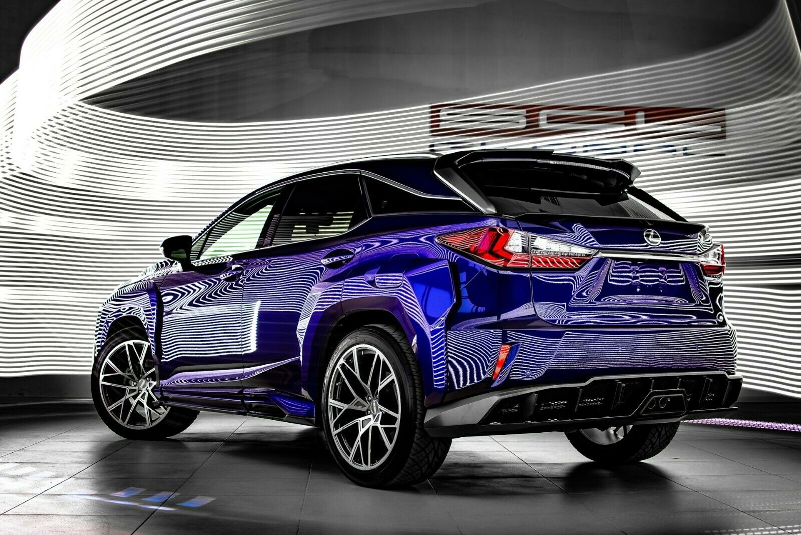 Goi do bodykit than rong danh cho Lexus NX va RX cua tho Nga anh 5