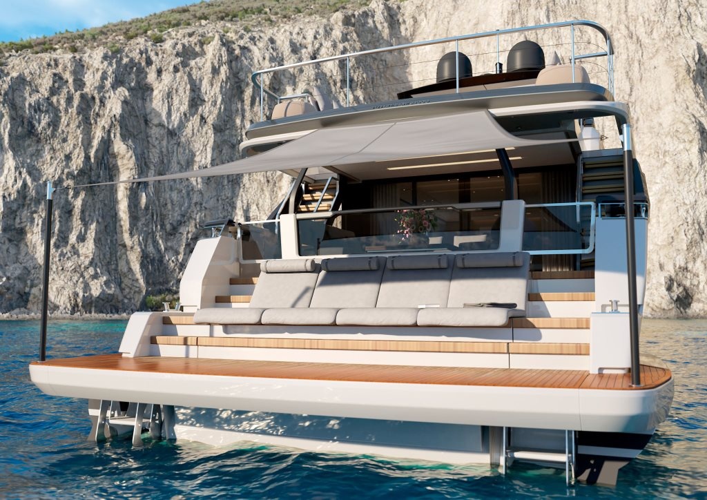 Ferretti Yachts,  Enzo Ferrari,  Piero Ferrari,  du thuyền flybrigde,  du thuyền lái nóc ảnh 4 Ferretti Yachts,  Enzo Ferrari,  Piero Ferrari,  du thuyen flybrigde,  du thuyen lai noc anh 4