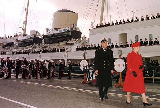 Du thuyen hoang gia,  HMY Britannia,  nu hoang Anh anh 5