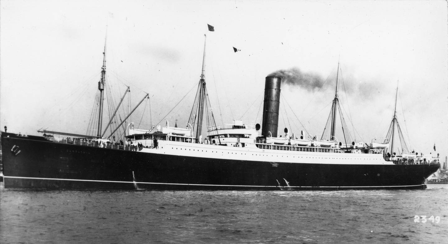 Chim tau Titanic,  tham hoa Titanic,  RMS Carpathia anh 1