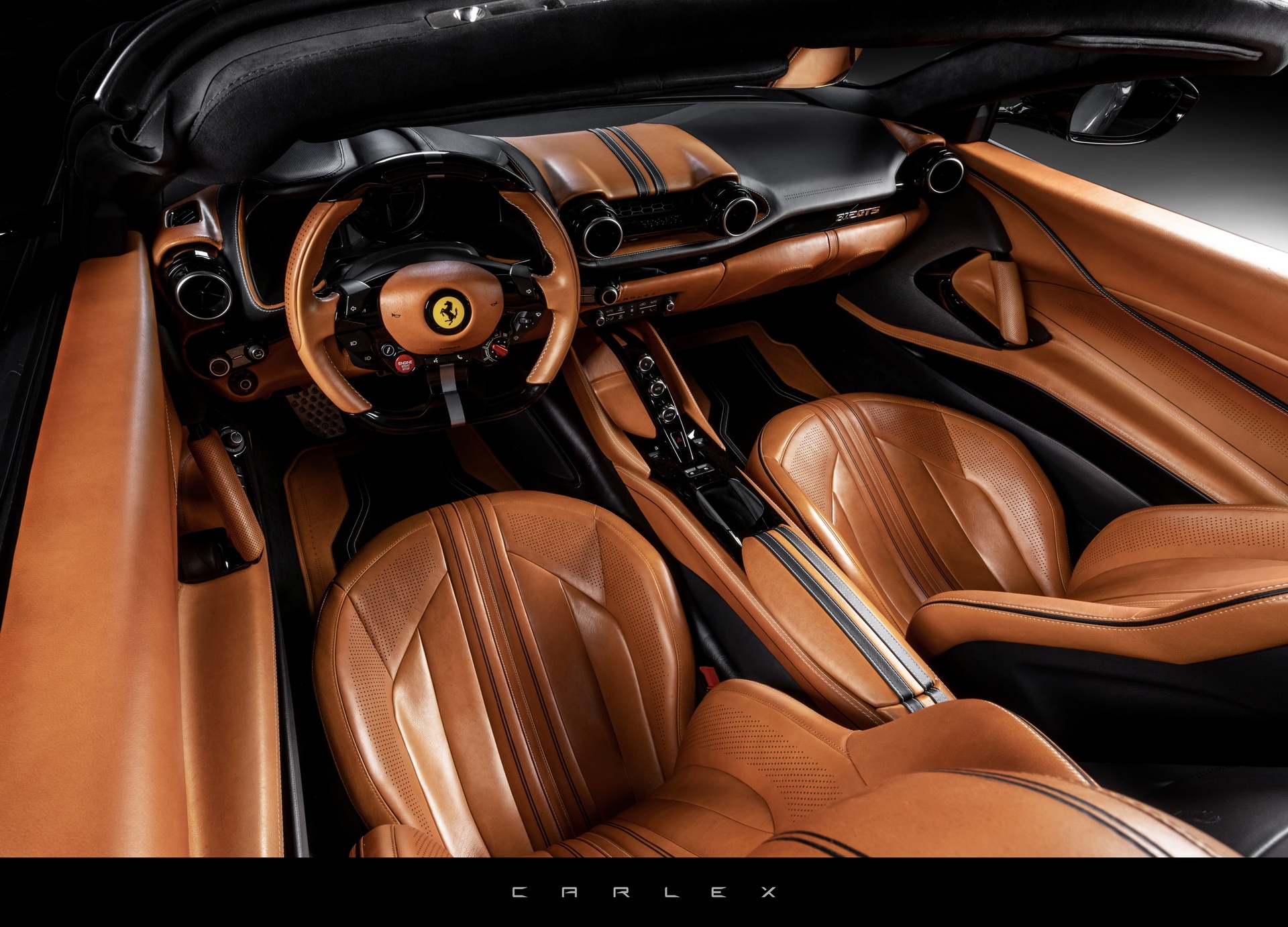 Noi that khac la cua Ferrari 812 GTS tu hang Carlex Design hinh anh