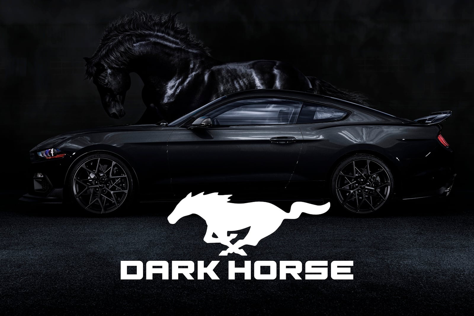 Ford Mustang phien ban dac biet Dark Horse sap ra mat hinh anh