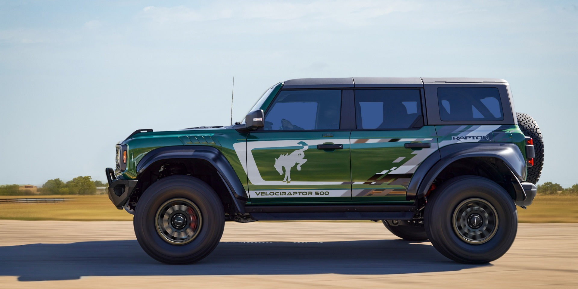 Ford Bronco Raptor,  Hennessey,  VelociRaptor 500 Bronco anh 1