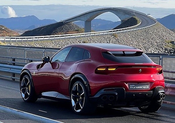Ferrari Purosangue,  SUV,  Na Uy,  Norway,  Italy anh 2