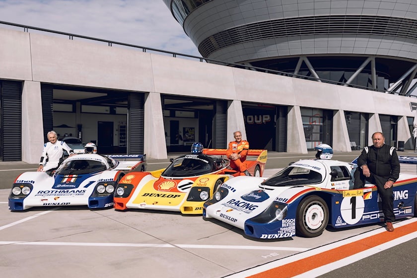 Porsche,  Group C,  xe dua Porsche anh 1