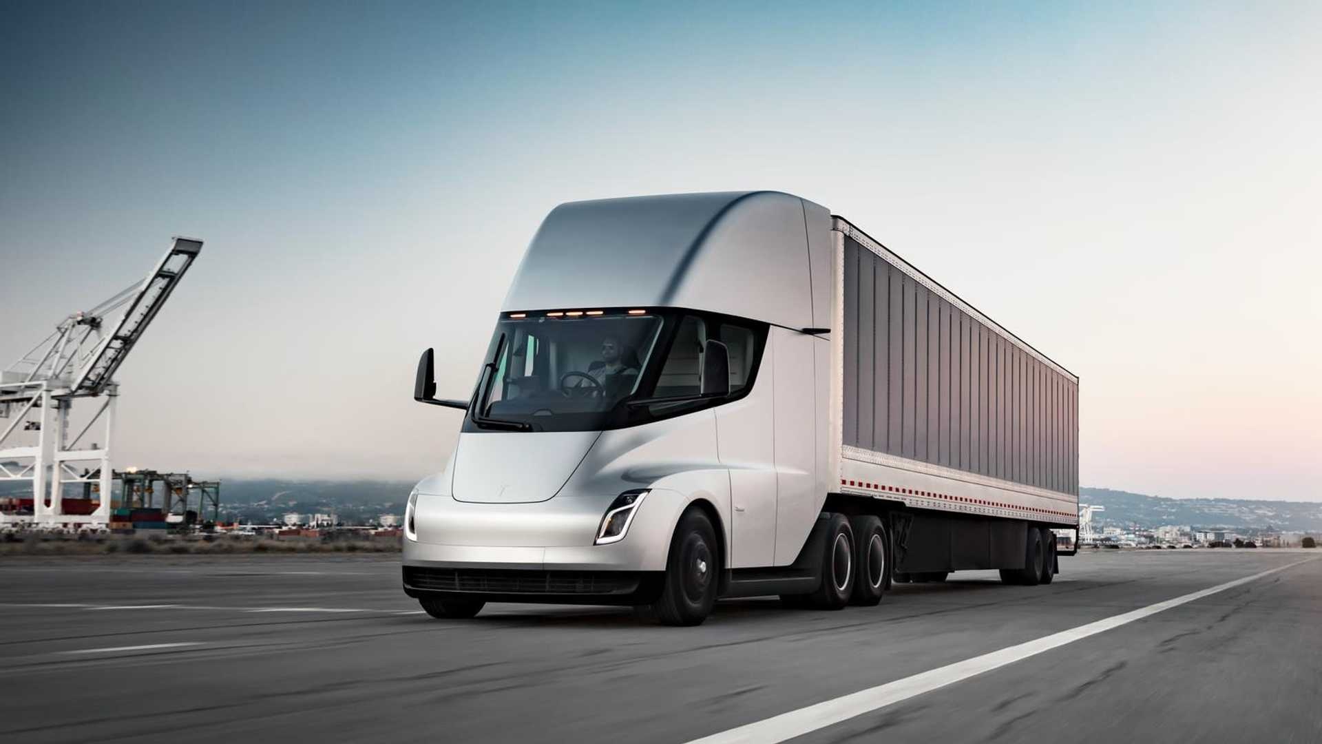 Tesla se san xuat 50.000 xe tai Semi Truck moi nam hinh anh