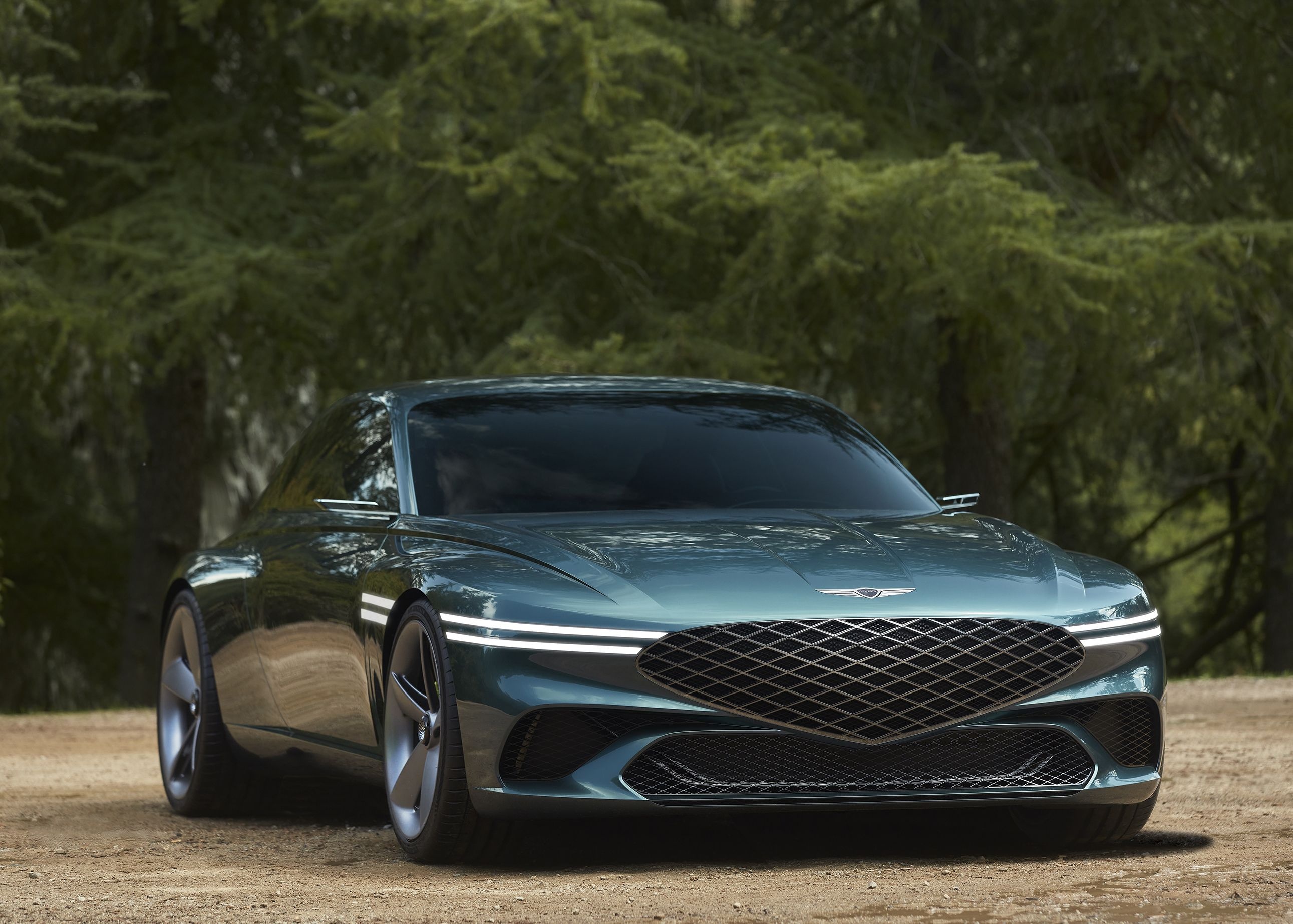 Genesis X Convertible,  Genesis X,  xe điện Hàn Quốc,  xe sang Đức ảnh 2 Genesis X Convertible,  Genesis X,  xe dien Han Quoc,  xe sang Duc anh 2
