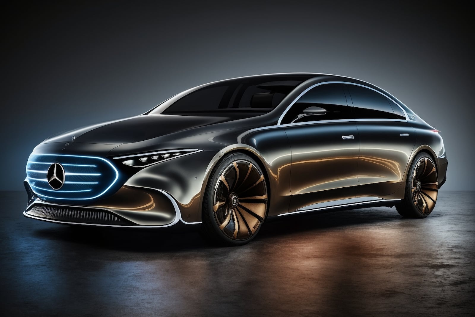 Mercedes-Benz CLA se co ban chay dien, canh tranh voi Tesla Model 3 hinh anh