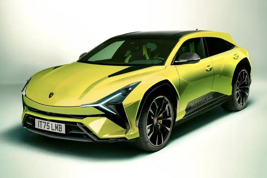 Oto dien dau tien cua Lamborghini se la xe the thao 4 cua hinh anh
