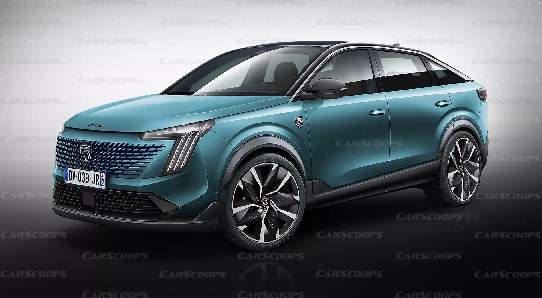 Lo dien thiet ke cua Peugeot 3008 ban 2024, co them ban thuan dien hinh anh