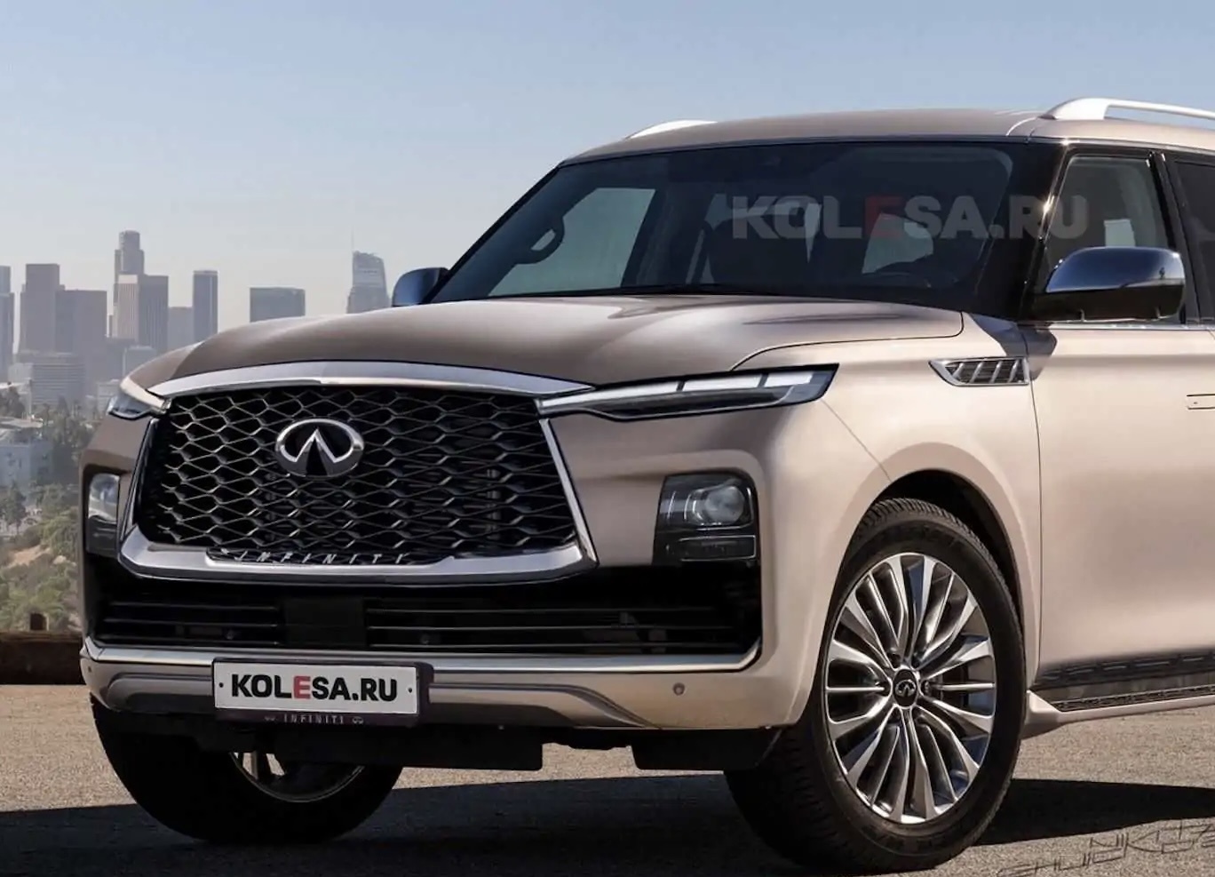 Infiniti QX80,  Land Rover Range Rover,  Lexus LX ảnh 1 Infiniti QX80,  Land Rover Range Rover,  Lexus LX anh 1