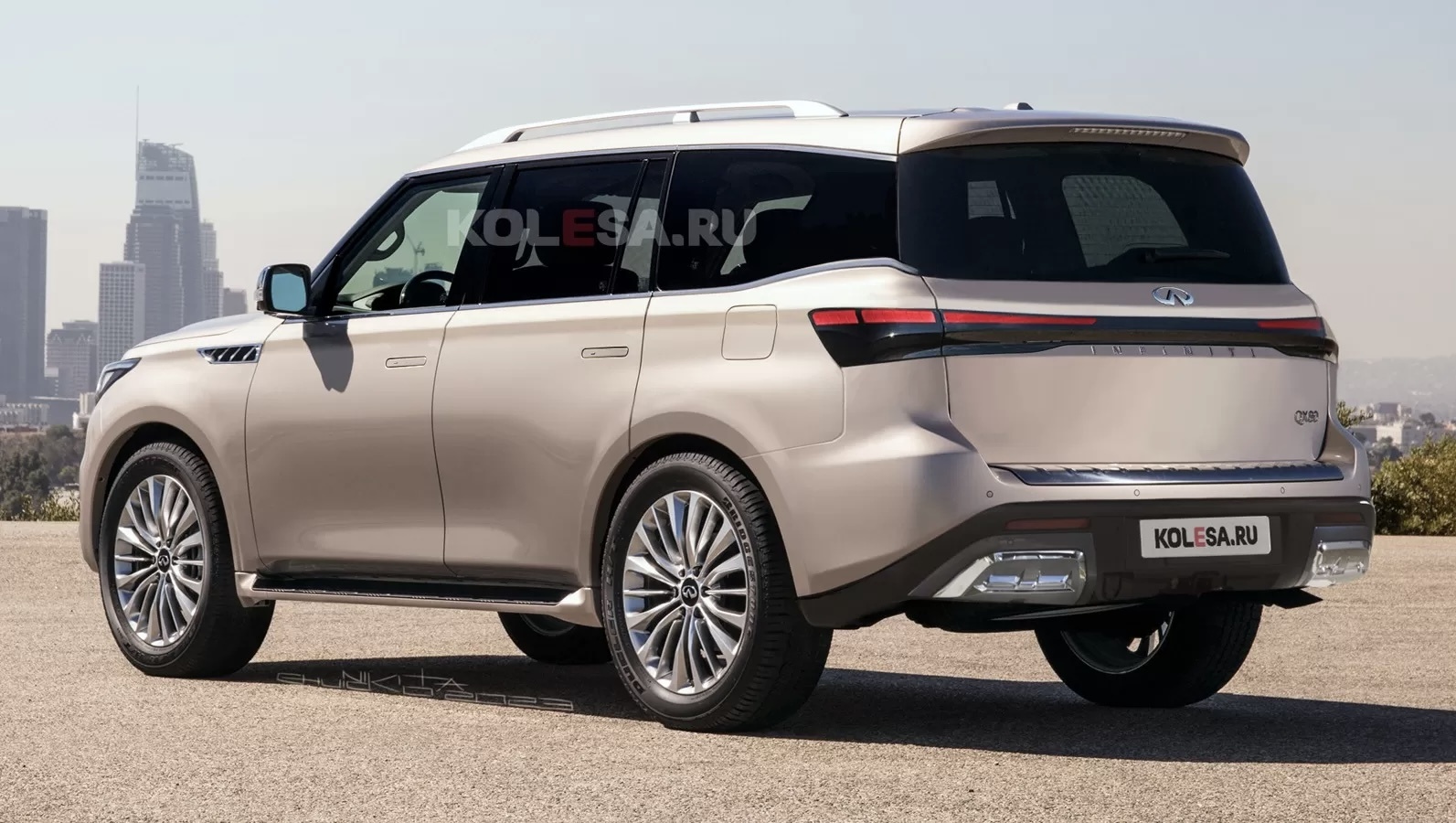 Infiniti QX80,  Land Rover Range Rover,  Lexus LX ảnh 2 Infiniti QX80,  Land Rover Range Rover,  Lexus LX anh 2