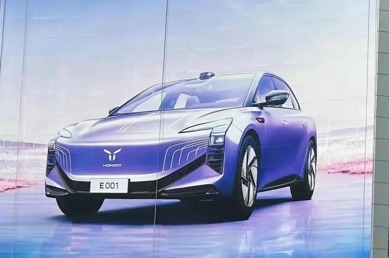 Hongqi E001,  trien lam Thuong Hai,  Hongqi New Energy anh 3