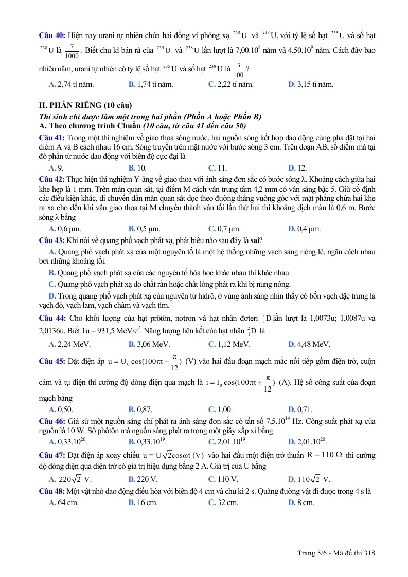 De thi dai hoc mon Ly 2013 anh 5