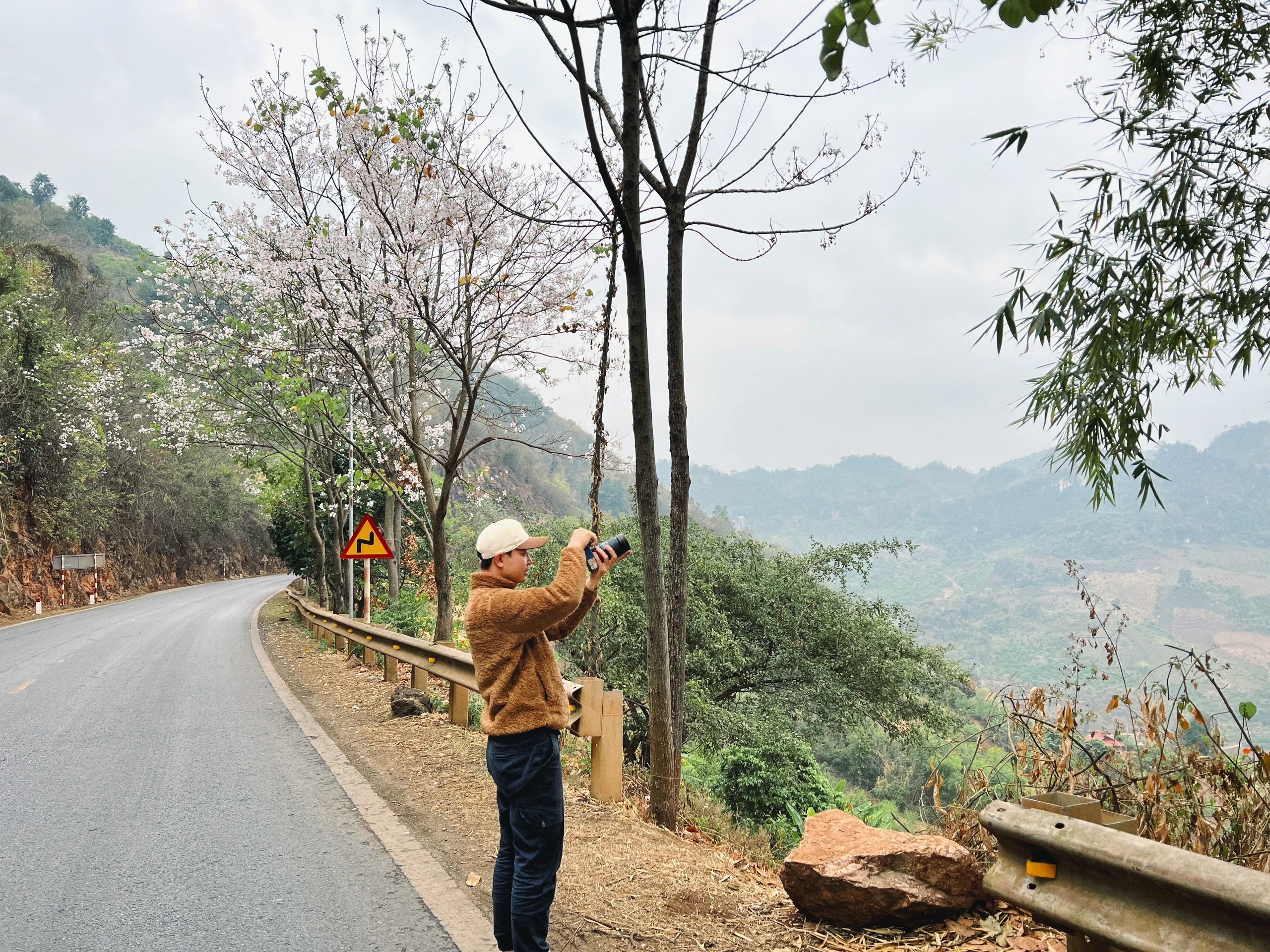 Mua hoa ban Moc Chau anh 1