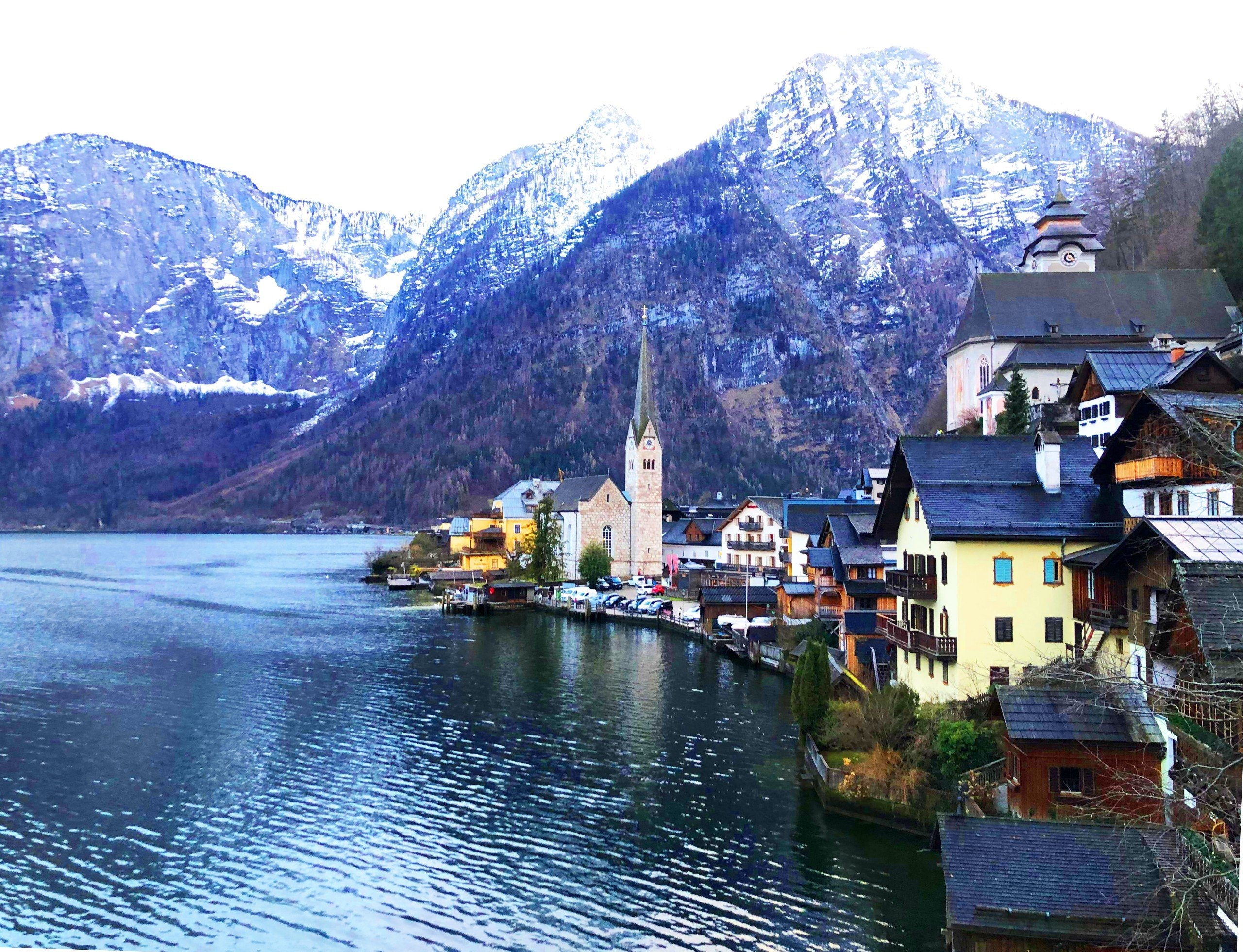 Thi tran Hallstatt anh 1